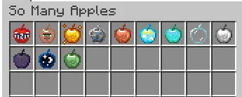 SoManyApples — Minecraft mod, rasm 2