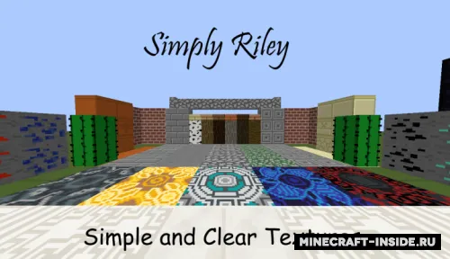 Simply Riley — Minecraft resurs pak, rasm 1