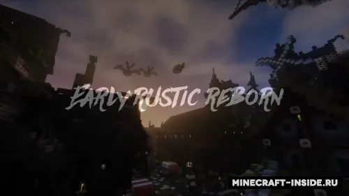 Early Rustic Reborn — Minecraft resurs pak, rasm 1