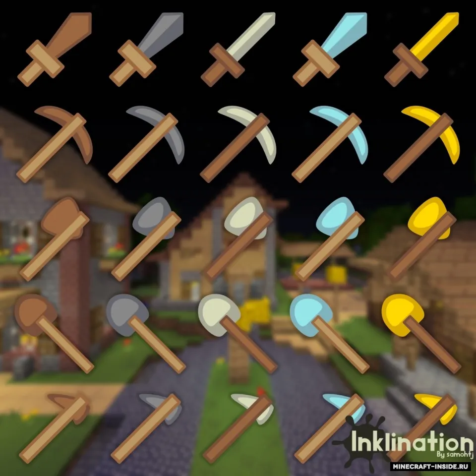 Inklination — Minecraft resurs pak, rasm 5