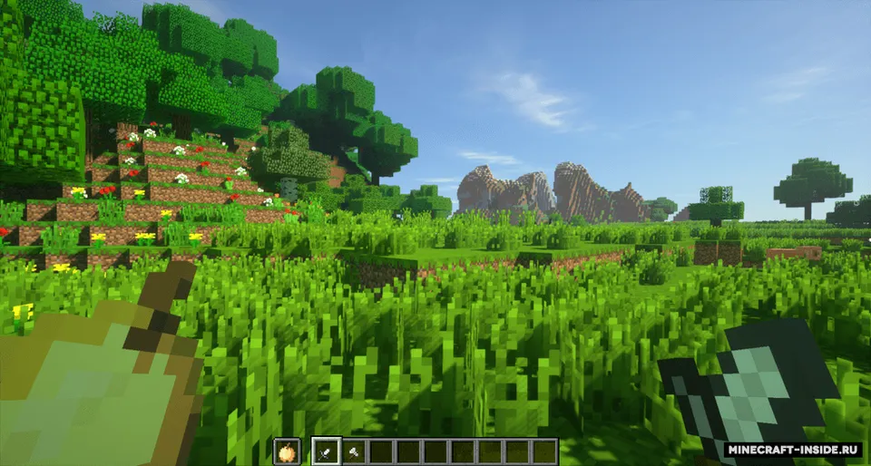 Default Enhanced PvP — Minecraft resurs pak, rasm 2