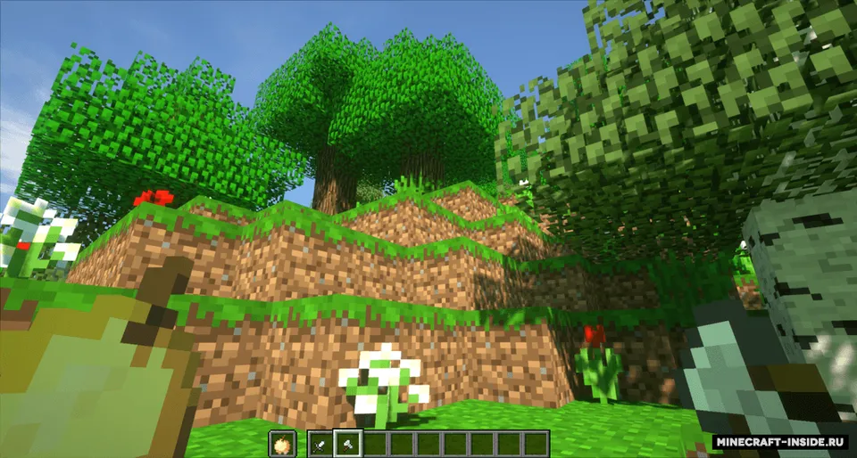 Default Enhanced PvP — Minecraft resurs pak, rasm 6