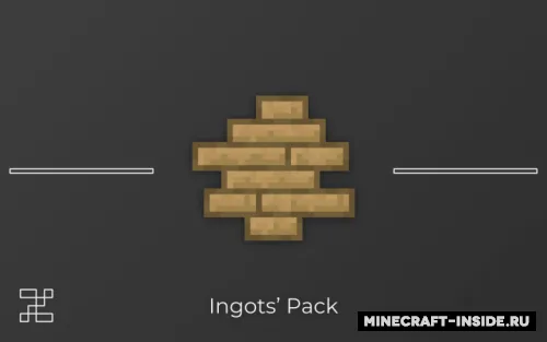 Ingots — Minecraft resurs pak, rasm 1