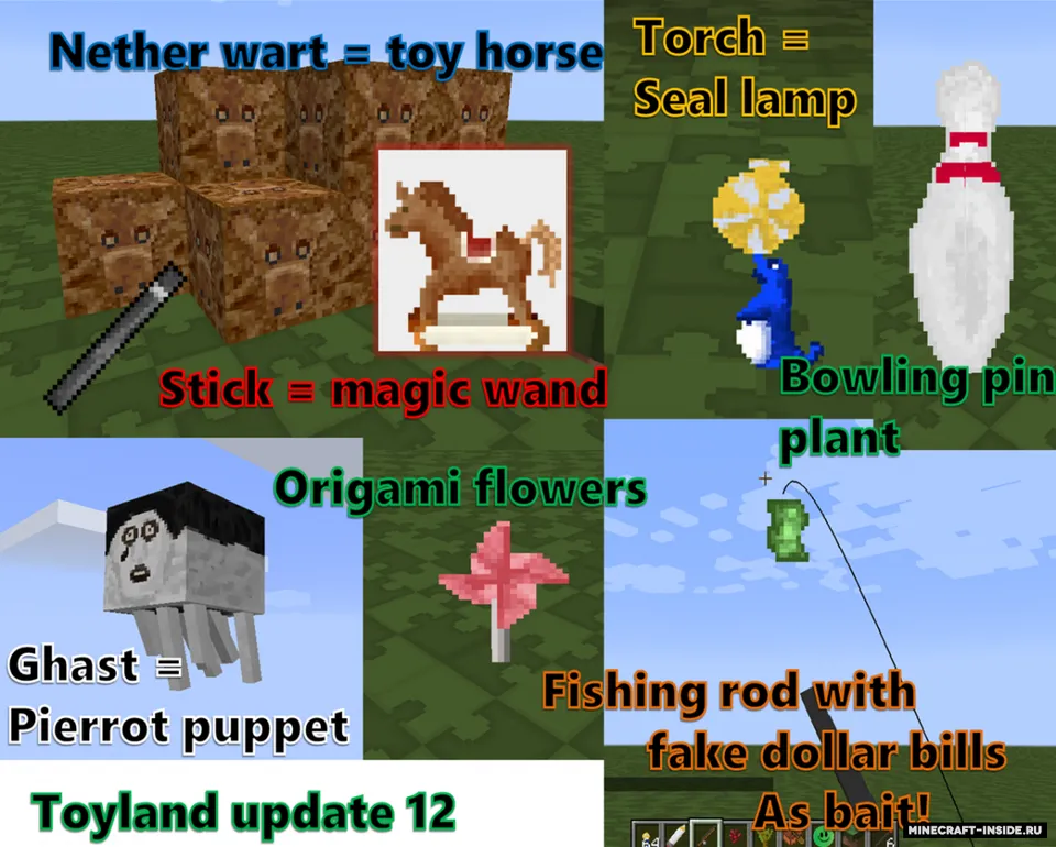 Toyland — Minecraft resurs pak, rasm 6