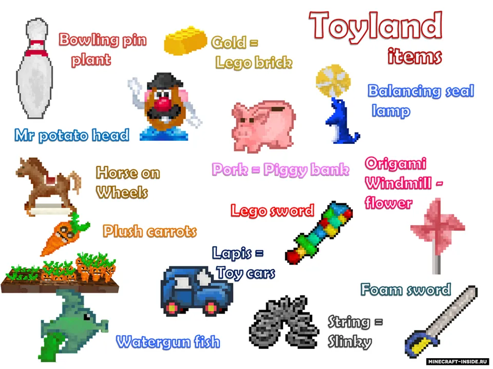 Toyland — Minecraft resurs pak, rasm 7