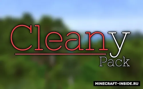 Cleany — Minecraft resurs pak, rasm 1
