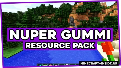 Nuper Gummi — Minecraft resurs pak, rasm 1