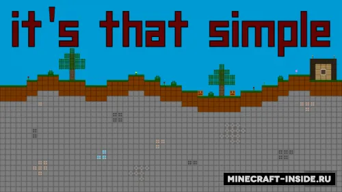 It's That Simple — Minecraft resurs pak, rasm 1