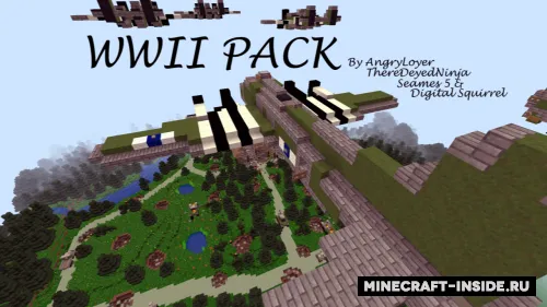 Angry's WWII — Minecraft resurs pak, rasm 1