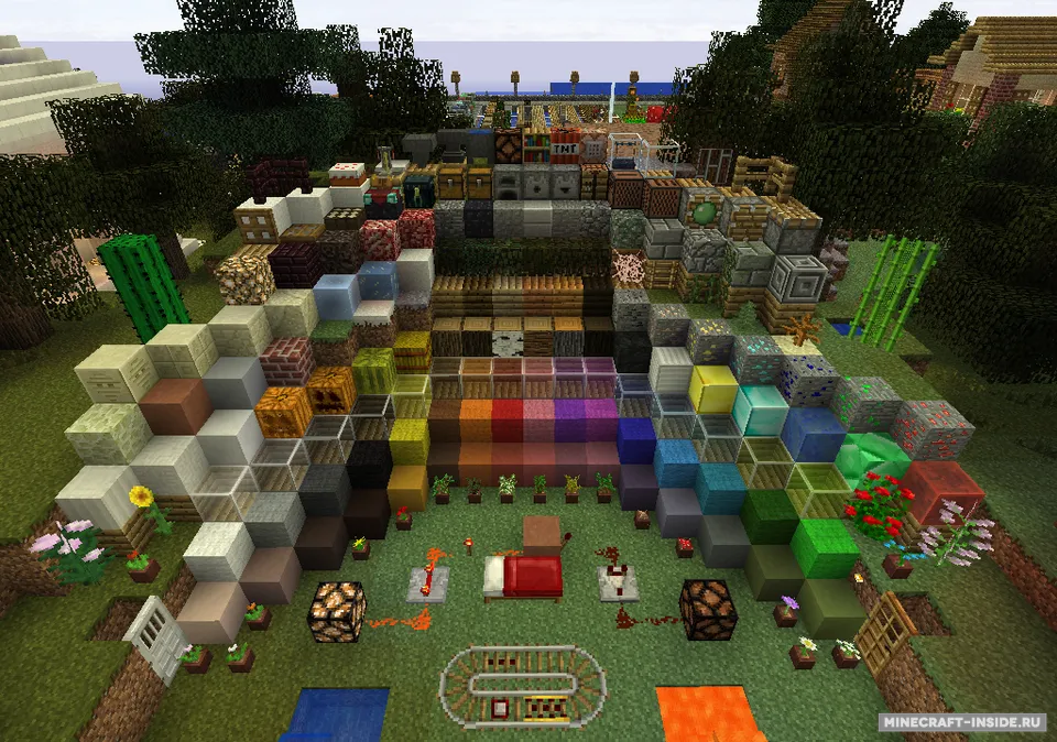 Default HD — Minecraft resurs pak, rasm 2