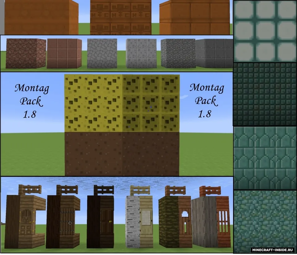 Montag — Minecraft resurs pak, rasm 8