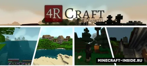 4R Craft — Minecraft resurs pak, rasm 1