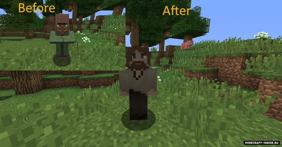 Better NPC — Minecraft resurs pak, rasm 2
