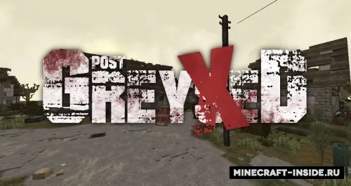 Post Greyxed — Minecraft resurs pak, rasm 1