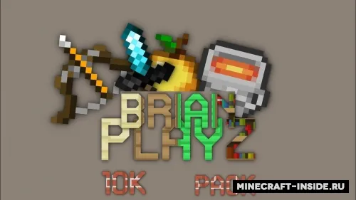 Brianplayz 10k PvP — Minecraft resurs pak, rasm 1