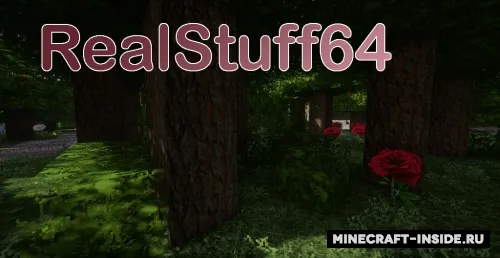 RealStuff64 — Minecraft resurs pak, rasm 1