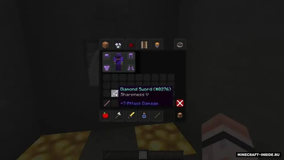 Huahwi Infinite Black Edition PvP — Minecraft resurs pak, rasm 3