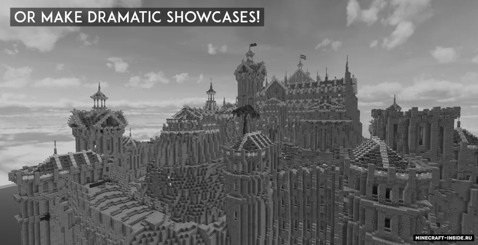 Monochrom — Minecraft resurs pak, rasm 4