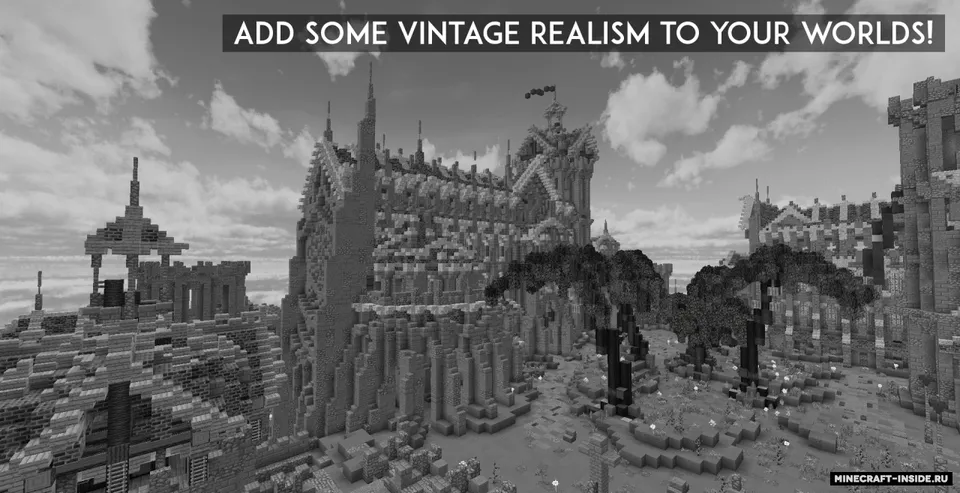 Monochrom — Minecraft resurs pak, rasm 5