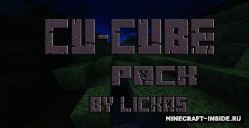 Cu-Cube — Minecraft resurs pak, rasm 1