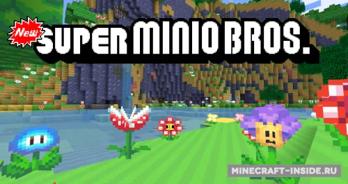 New Super Minio Bros. — Minecraft resurs pak, rasm 1