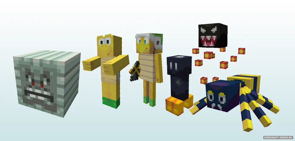 New Super Minio Bros. — Minecraft resurs pak, rasm 2