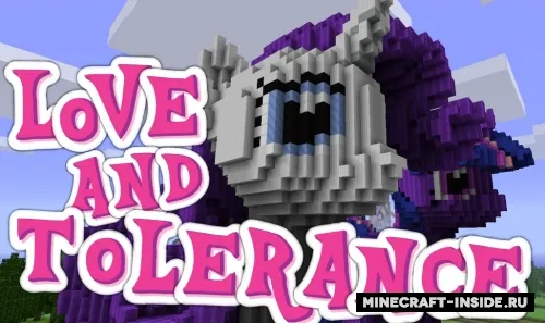 Love and Tolerance — Minecraft resurs pak, rasm 1