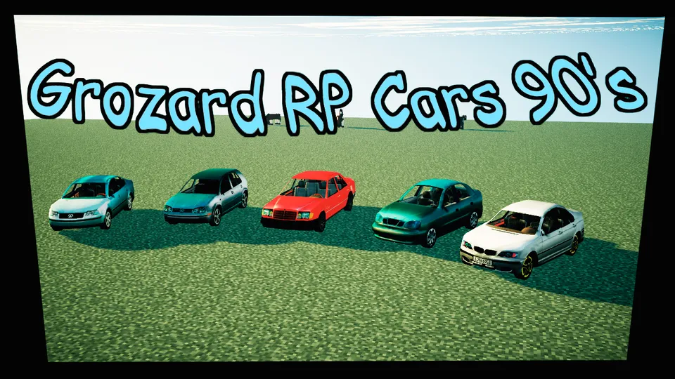 Grozard RP Cars 90's — Minecraft mod, rasm 6