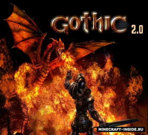 Gothic — Minecraft resurs pak, rasm 1