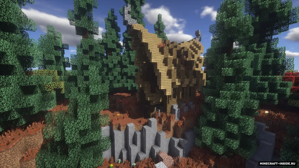 Autumn Season — Minecraft resurs pak, rasm 3