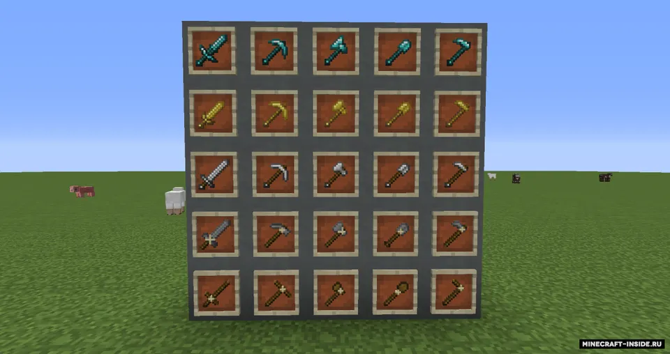 Default Upgrade — Minecraft resurs pak, rasm 3