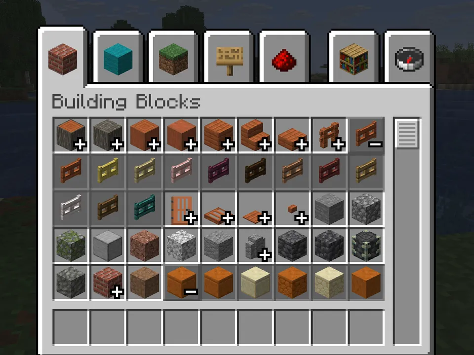 Inventory Item Groups — Minecraft mod, rasm 2