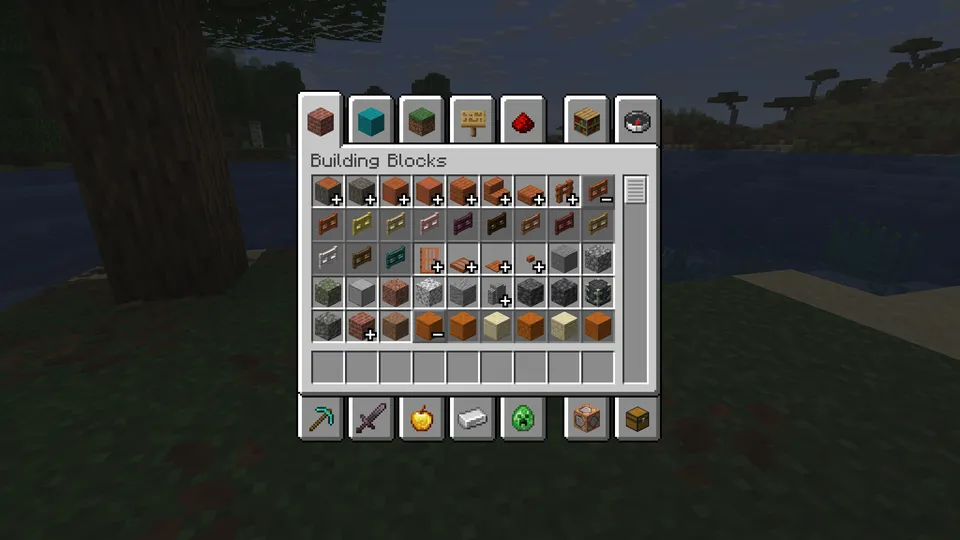Inventory Item Groups — Minecraft mod, rasm 3