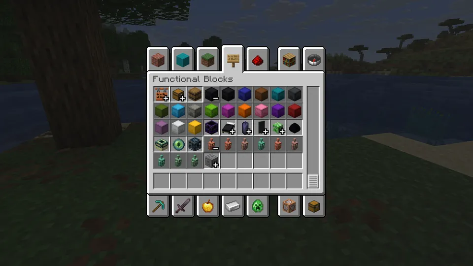 Inventory Item Groups — Minecraft mod, rasm 4