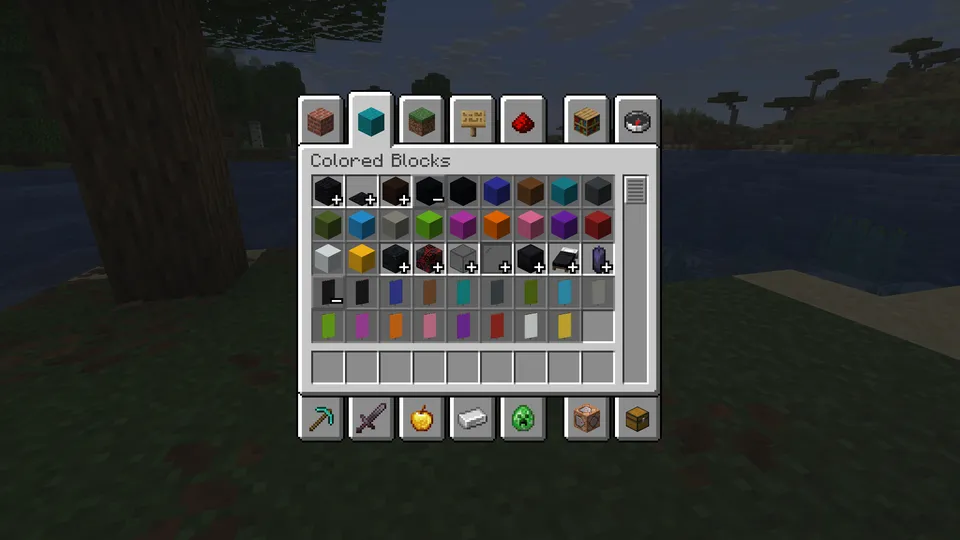 Inventory Item Groups — Minecraft mod, rasm 5