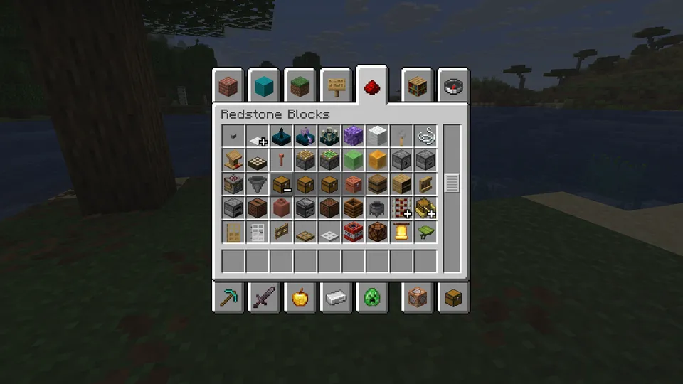 Inventory Item Groups — Minecraft mod, rasm 7