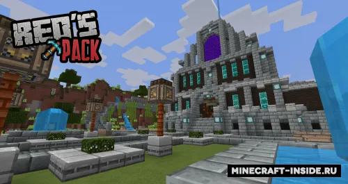 RED’s Pack — Minecraft resurs pak, rasm 1