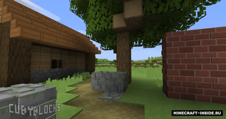 CubyBlocks3D — Minecraft resurs pak, rasm 2