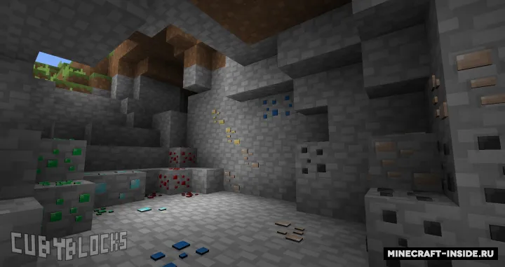 CubyBlocks3D — Minecraft resurs pak, rasm 7