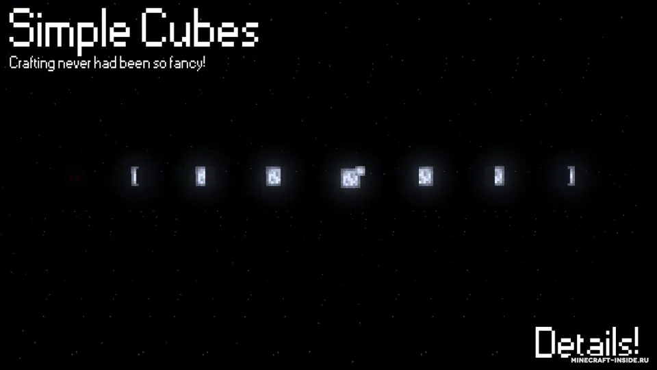 Simple Cubes — Minecraft resurs pak, rasm 6