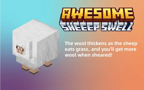 Awesome Sheep Swell — Minecraft mod, rasm 1