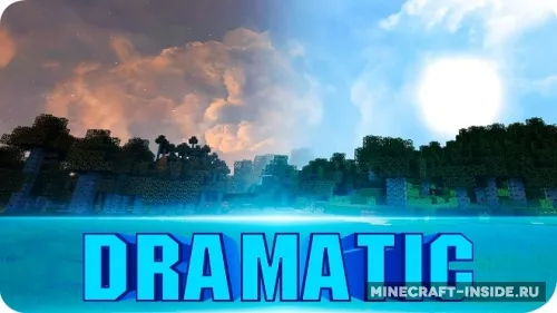Dramatic Skys — Minecraft resurs pak, rasm 1