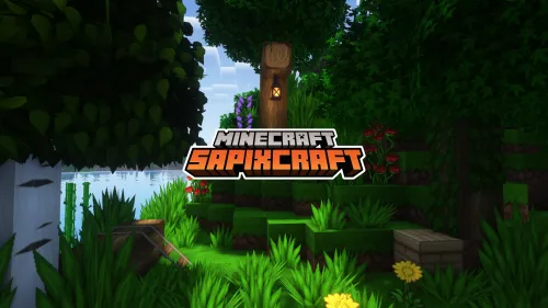 SapixCraft Original — Minecraft resurs pak, rasm 1