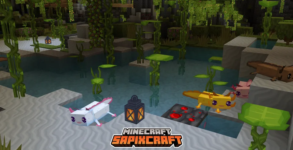 SapixCraft Original — Minecraft resurs pak, rasm 2