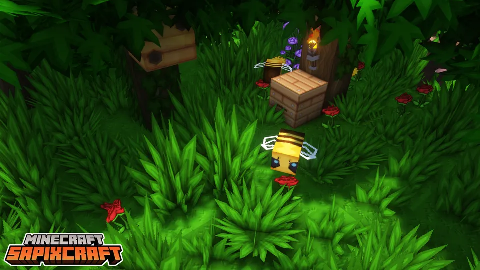SapixCraft Original — Minecraft resurs pak, rasm 4
