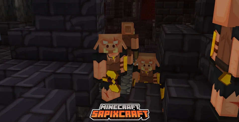 SapixCraft Original — Minecraft resurs pak, rasm 7