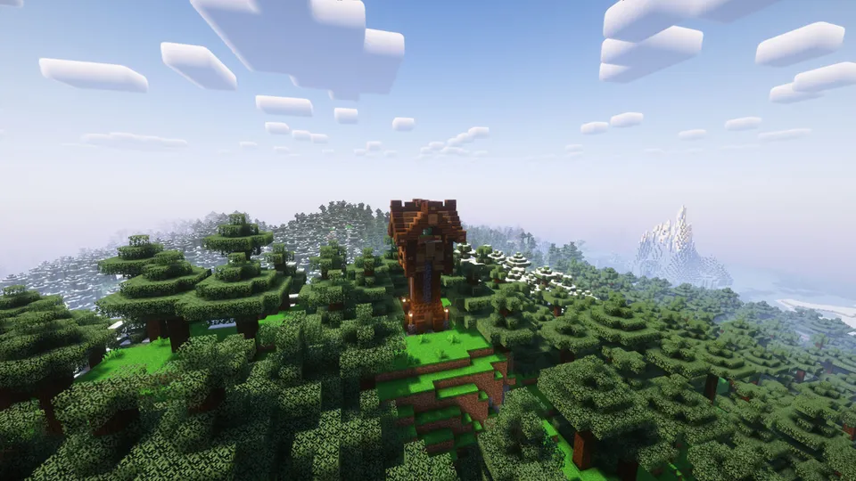 Small Biome Towers — Minecraft mod, rasm 5