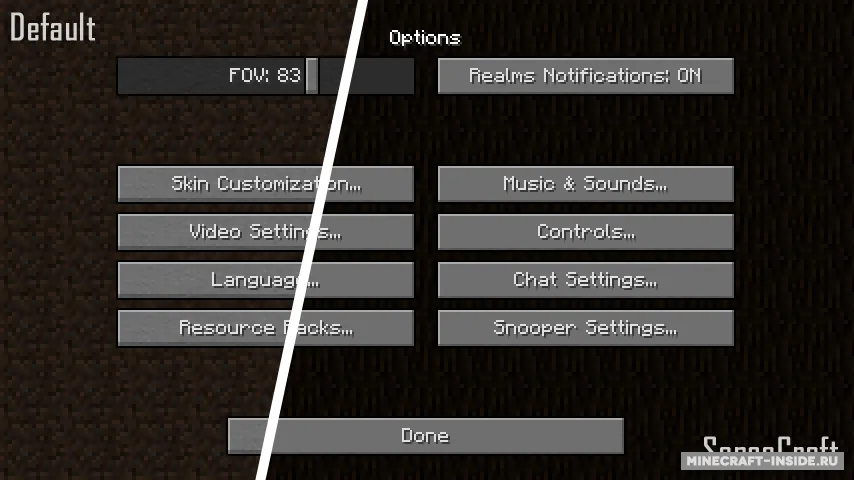 SenseCraft — Minecraft resurs pak, rasm 2