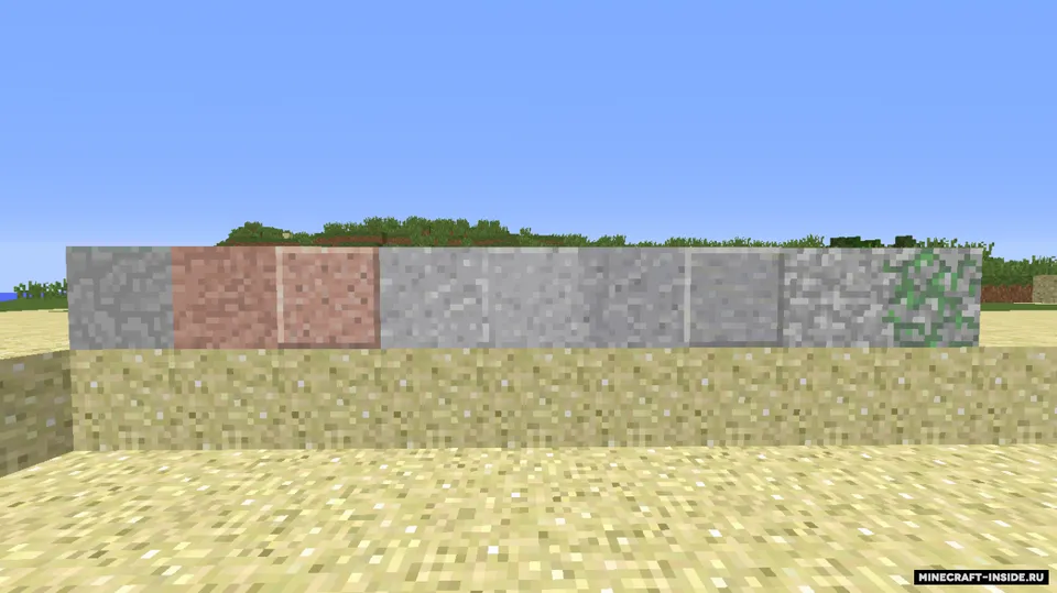 Natural Textures — Minecraft resurs pak, rasm 2