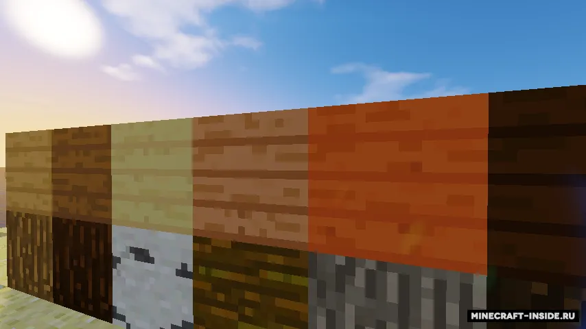 Natural Textures — Minecraft resurs pak, rasm 5